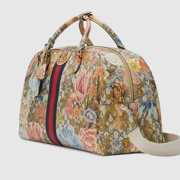 Gucci Floral Duffle Bag - Picture 5 of 9